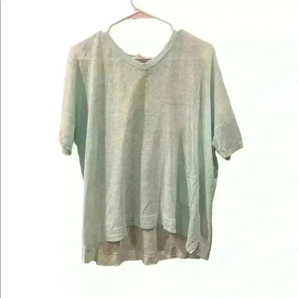 Eileen Fisher Mint Green Top - Picture 1 of 3